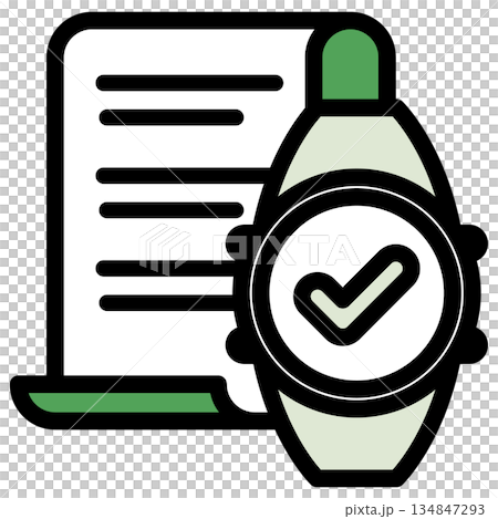 Illustration icon material: Smartwatch sports file 331 Illustration icon material: Smartwatch sports file 331 134847293