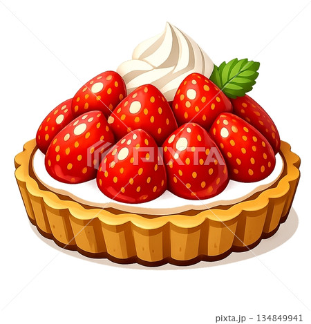 イチゴのタルト 134849941