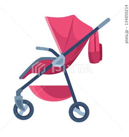 Baby stroller, childish colorful folding stroller, buggy baby carriage, child wagon, infant transport 134850214