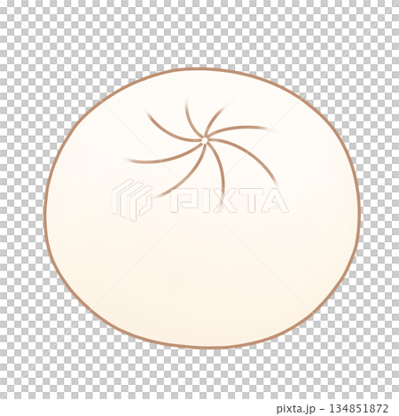 Illustration of meat bun Illustration of meat bun 134851872