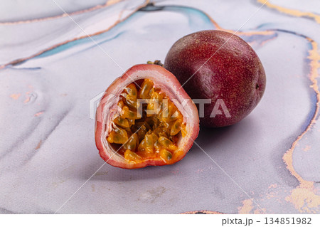 Sweet juicy ripe tropical Maracuya 134851982