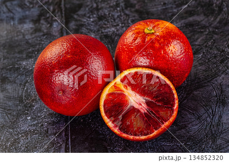 Red sweet juicy orange fruit Red sweet juicy orange fruit 134852320