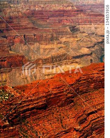 Hazy Sky Day At The Grand Canyon Arizona Hazy Sky Day At The Grand Canyon Arizona 134853916