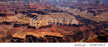 Hazy Sky Day At The Grand Canyon Arizona Hazy Sky Day At The Grand Canyon Arizona 134853917
