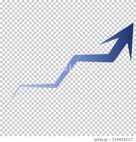 Blue arrow pointing upwards Blue arrow pointing upwards 134859227