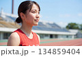 陸上部の女の子 134859404