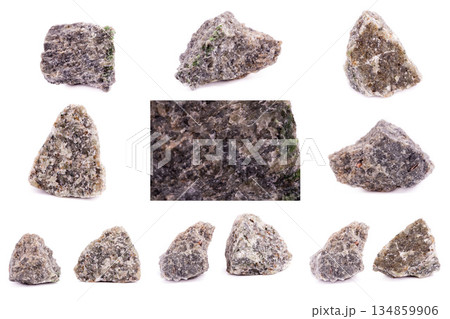 Collection of stone mineral Olivine 134859906