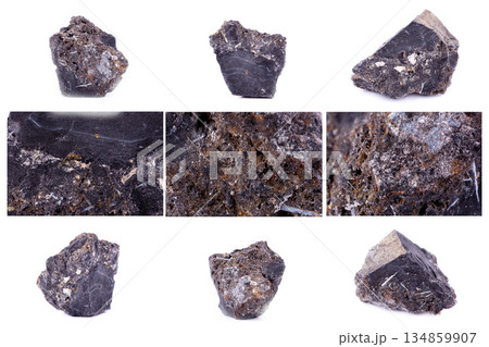 Collection of stone mineral Ilmenite 134859907