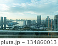 東京の湾岸の都市風景 134860013