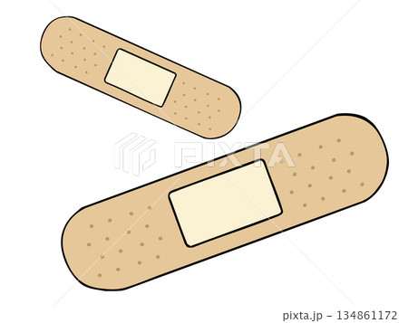 ばんそうこう 134861172