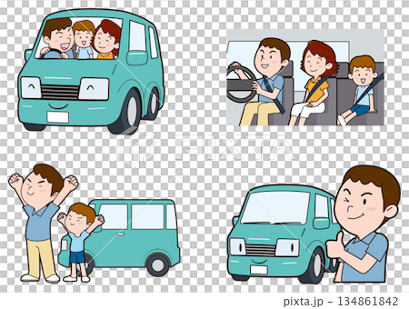 ドライブ家族 134861842