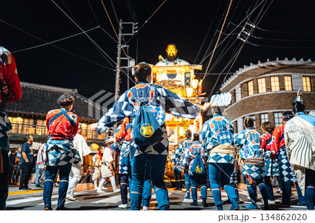 佐原の大祭 秋祭り 踊り子と山車 134862020
