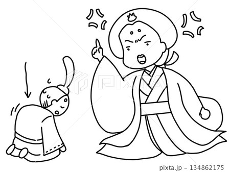 怒りのお雛様 怒りのお雛様 134862175