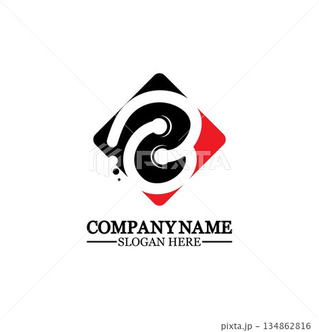 Abstract letter b logo vector. B logo symbol icon design template. 134862816