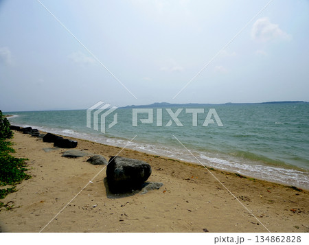 沖縄・由布島のマンタの浜 沖縄・由布島のマンタの浜 134862828