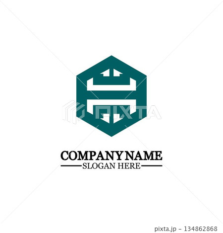 Abstract letter H Hexagon vector logo design template.impossible font ,symbol, alphabet,Letter H Abstract letter H Hexagon vector logo design template.impossible font ,symbol, alphabet,Letter H 134862868
