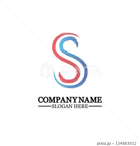 grunge letter S, vector design element,S grungy font, brush, logo, symbol, icon, graphic, vector . grunge letter S, vector design element,S grungy font, brush, logo, symbol, icon, graphic, vector . 134863012