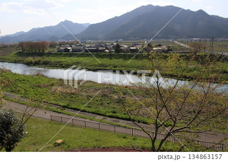 春の丹波市街 桜 氷上 柏原 兵庫県 春の丹波市街 桜 氷上 柏原 兵庫県 134863157