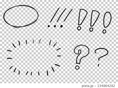 Simple monochrome illustration 134864282