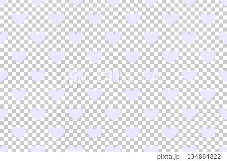 Heart Pattern Purple 134864822