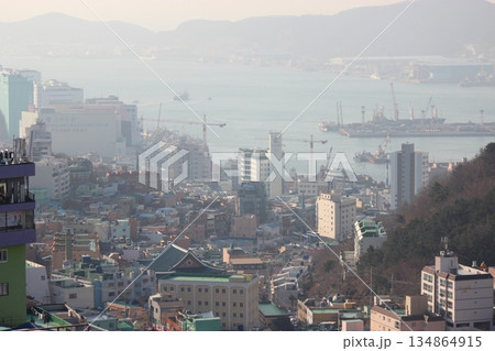 韓国釜山観光BESTスポット、韓国のマチュピチュ甘川文化村、海鮮サムギョプサル 韓国釜山観光BESTスポット、韓国のマチュピチュ甘川文化村、海鮮サムギョプサル 134864915