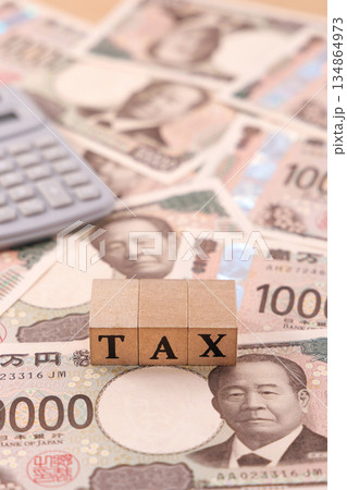 TAX 税金イメージ 134864973