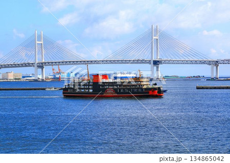 令和の横浜に現れた黒船… 特別クルーズで横浜港を訪れた【東京湾フェリー『しらはま丸』】 134865042