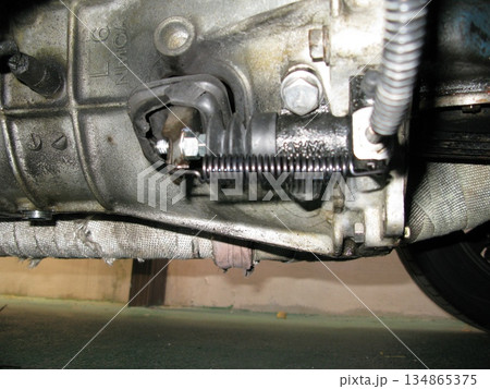 旧車の修理　クラッチ 134865375