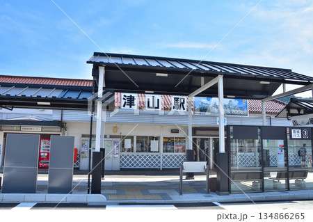 岡山 JR姫新線津山駅構内 岡山 JR姫新線津山駅構内 134866265