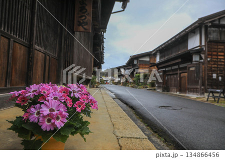 春の中山道・妻籠宿 春の中山道・妻籠宿 134866456