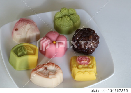 和菓子　上生菓子 134867876
