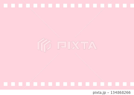 フィルム柄パターンピンク フィルム柄パターンピンク 134868266