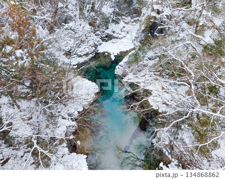 付知峡（冬） 134868862