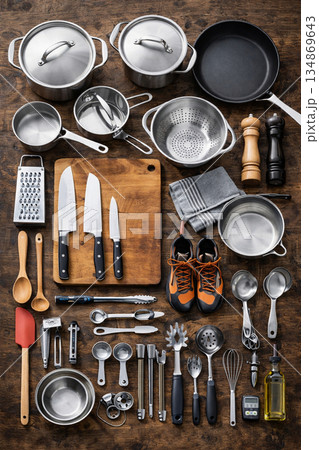 アウトドア料理道具一式 134869643