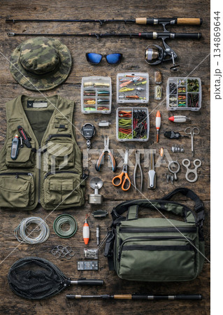 釣り道具一式 134869644