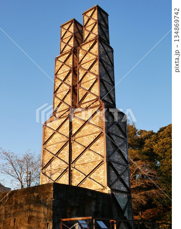 世界遺産・韮山反射炉(静岡:伊豆の国市) 世界遺産・韮山反射炉(静岡:伊豆の国市) 134869742