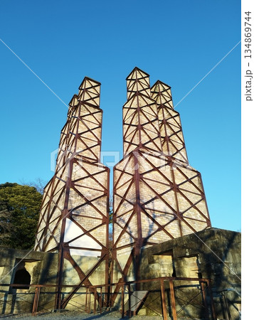 世界遺産・韮山反射炉(静岡:伊豆の国市) 世界遺産・韮山反射炉(静岡:伊豆の国市) 134869744