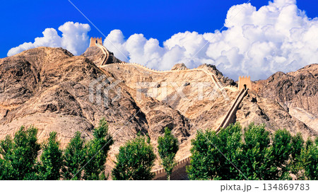 世界遺産・万里の長城の絶景 134869783