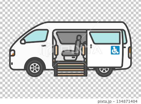 帶踏板的福利車，方便老年人上下車 | 福利車系列 134871404