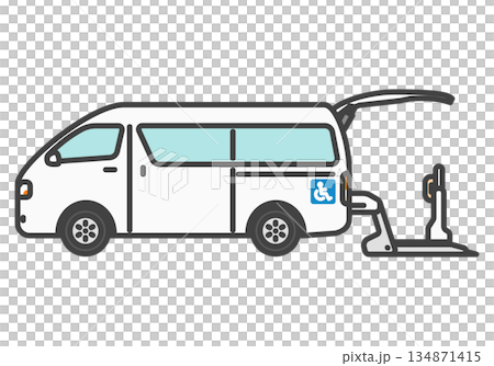 Wheelchair lift van | Welfare vehicle series Wheelchair lift van | Welfare vehicle series 134871415
