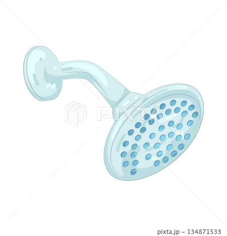 Illustration of shower head 134871533