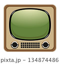 Retro tv vector illustration isolated 134874486