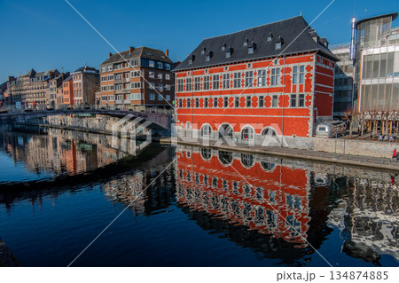 Belgium, Namur, La Halle al'Chair or Butchers' Hall. Belgium, Namur, La Halle al'Chair or Butchers' Hall. 134874885