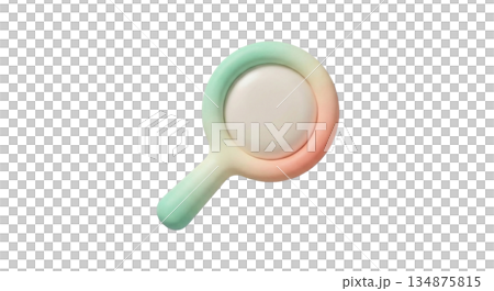 Magnifying glass (虫眼鏡_検索) Magnifying glass (虫眼鏡_検索) 134875815