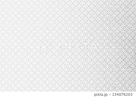 キラキラ輝く繊細な銀色の模様に七宝柄を重ねた背景画像4 キラキラ輝く繊細な銀色の模様に七宝柄を重ねた背景画像4 134876203
