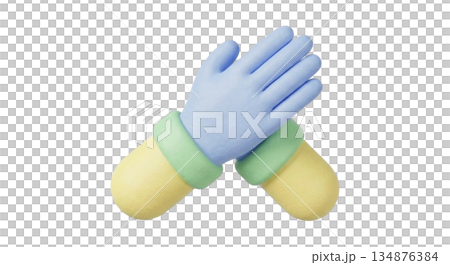 Clapping hands (拍手) 134876384