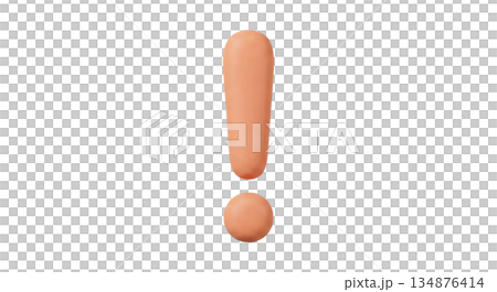 Exclamation mark (ビックリマーク) 134876414