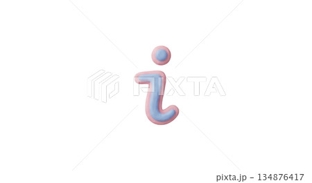 Info icon (インフォメーション「i」) 134876417