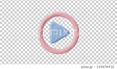 Play button (再生ボタン) 134876418