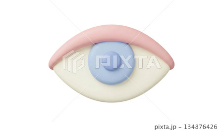 Eye open (目_表示) Eye open (目_表示) 134876426